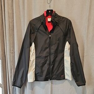 Nike Golf Fit Storm Black/ White/Red 2 In 1 Jacket/Vest Sports